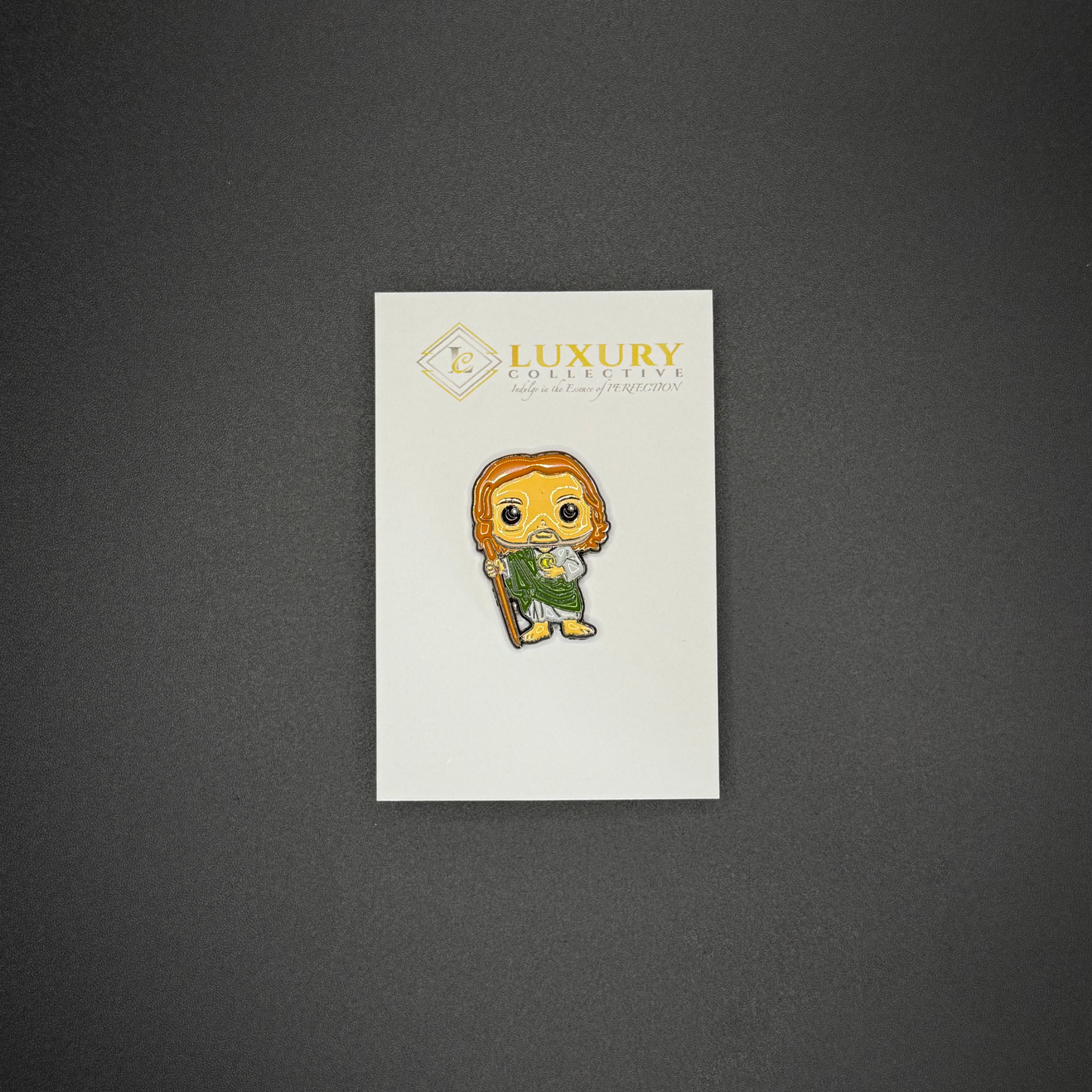 Mini San Judas Hat Pin