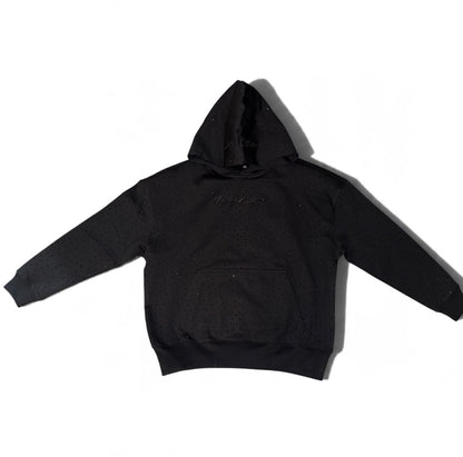 Luxury Collective Oversized Heavyweight Rhinestone Hoodie