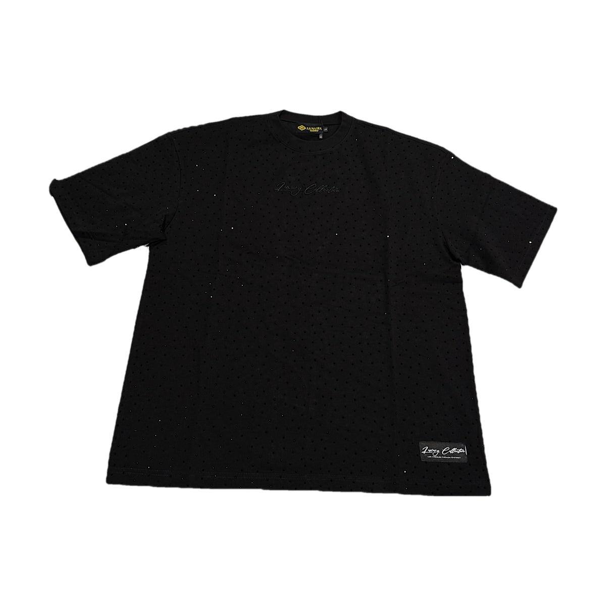 Luxury Collective Oversized Heavyweight Rhinestone Tee