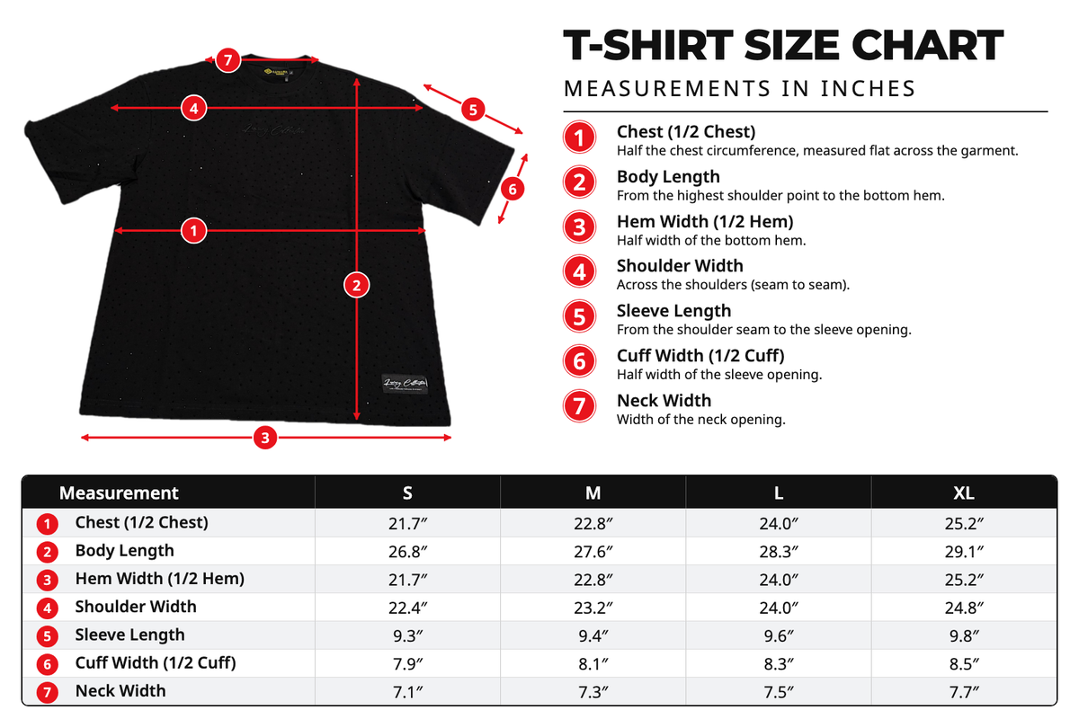 Luxury Collective Oversized Heavyweight Rhinestone Tee